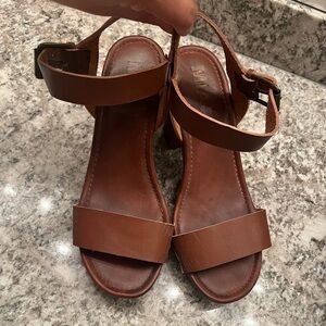 Mia Brown Chunky Heel